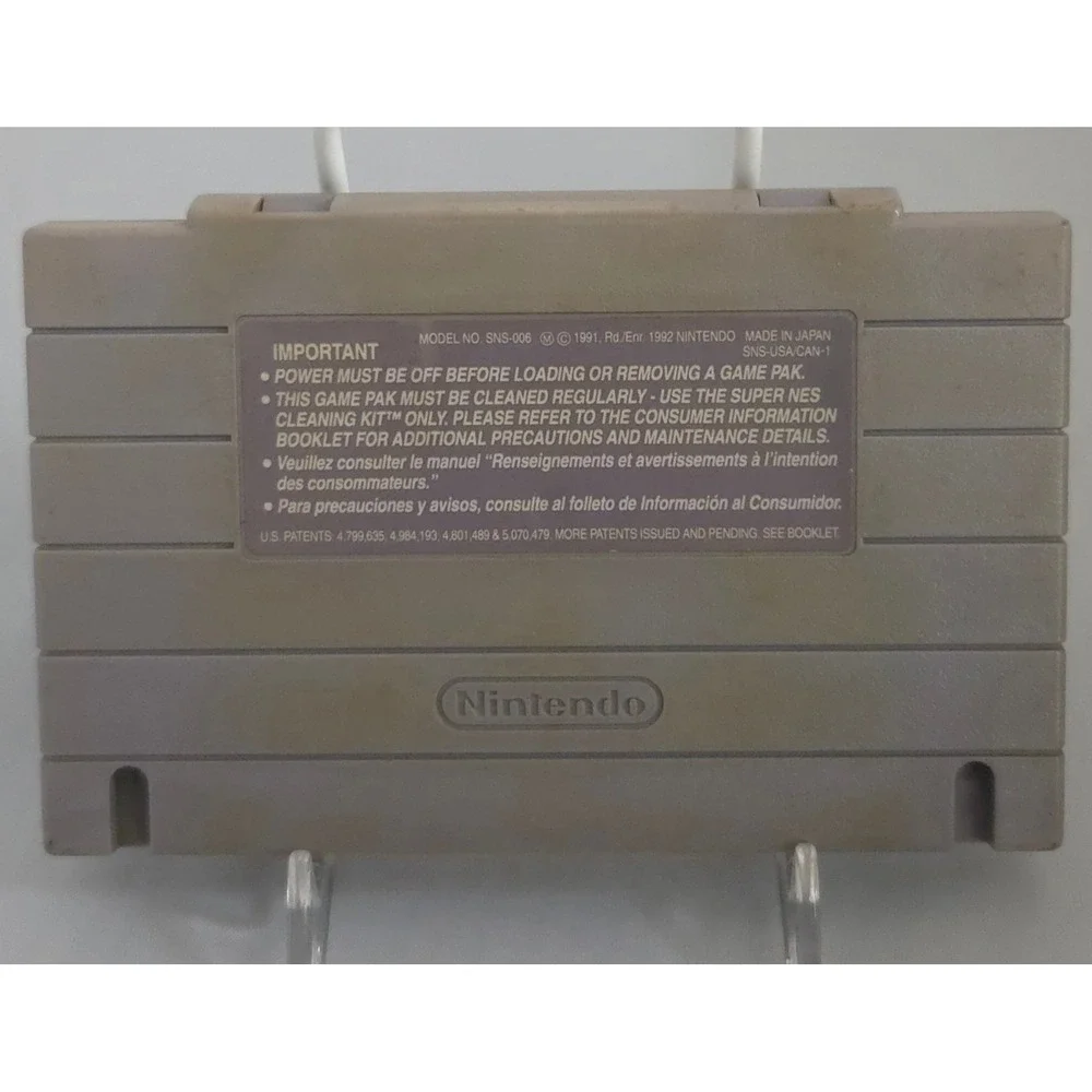Nintendo SNS-006 Super Mario All-Stars + Super Mario World SNES Game Cartridge